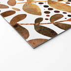 Autumn watercolor leaves Welcome Mat Gallery Image 2