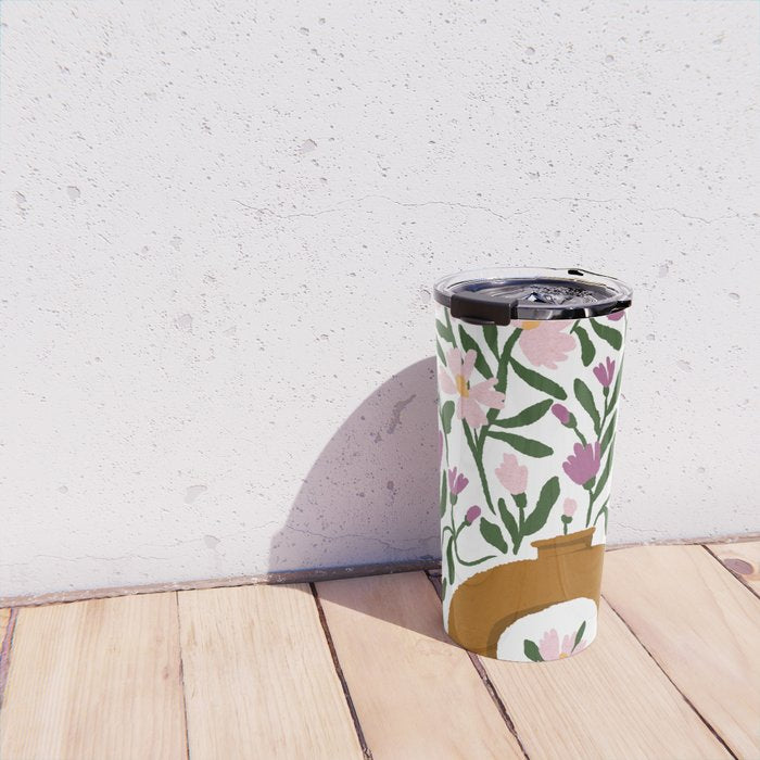 A Vase Full of Spring Travel Mug Gallery Image 4