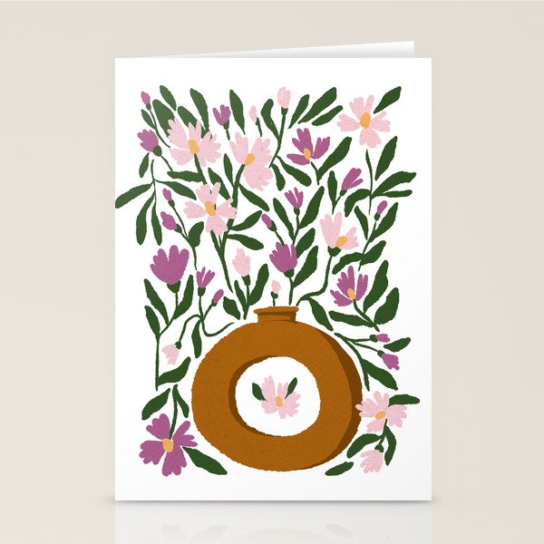 A Vase Full of Spring Stationery Card Gallery Image 1