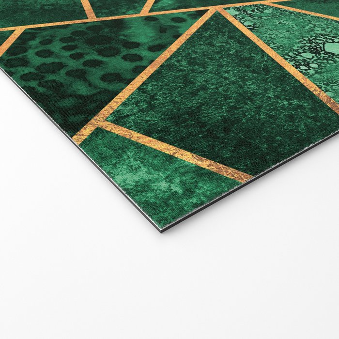 Deep Emerald Welcome Mat Gallery Image 2