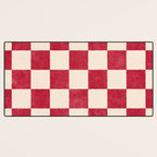 CHECKER - 001 - Tomato Desk Mat Gallery Image 3