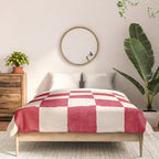 CHECKER - 001 - Tomato Comforter Gallery Image 3