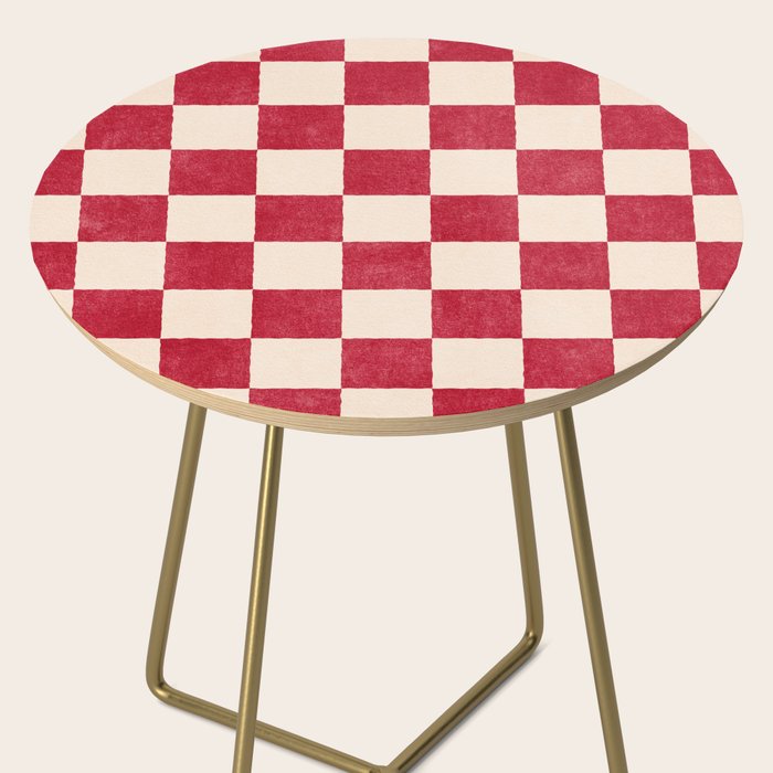 CHECKER - 001 - Tomato Side Table Gallery Image 2
