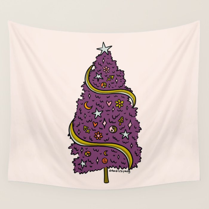 Sagittarius Tree Wall Tapestry Gallery Image 4