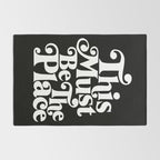 This Must Be The Place - Black & White Rug Gallery Image 2