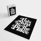 This Must Be The Place - Black & White Jigsaw Puzzle Gallery Image 2