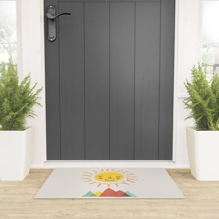 Sunny - Let's go outside Welcome Mat Gallery Image 3