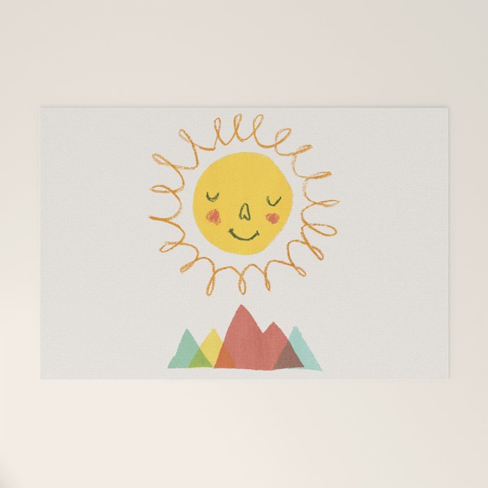 Sunny - Let's go outside Welcome Mat Gallery Image 1
