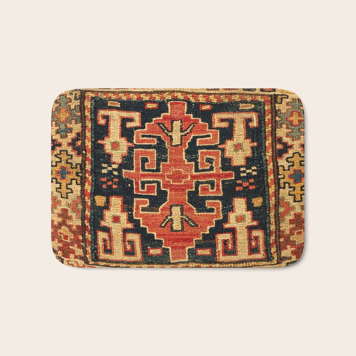 Shahsavan Sumakh Northwest Persian Azerbaijan Bag Print Bath Mat Gallery Image 1