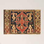 Shahsavan Sumakh Northwest Persian Azerbaijan Bag Print Welcome Mat Gallery Image 1