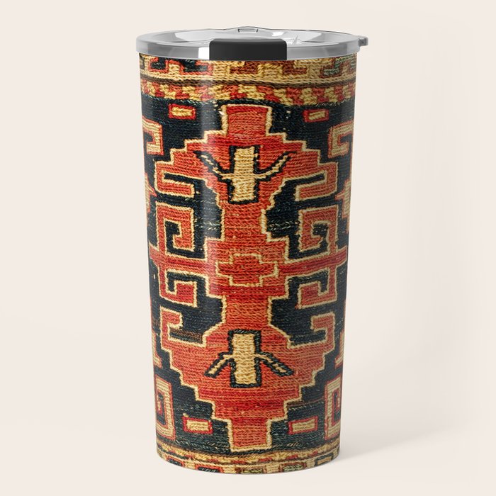 Shahsavan Sumakh Northwest Persian Azerbaijan Bag Print Travel Mug Gallery Image 1