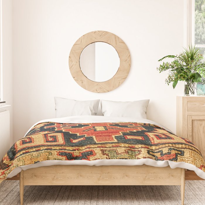 Shahsavan Sumakh Northwest Persian Azerbaijan Bag Print Duvet Cover Gallery Image 3