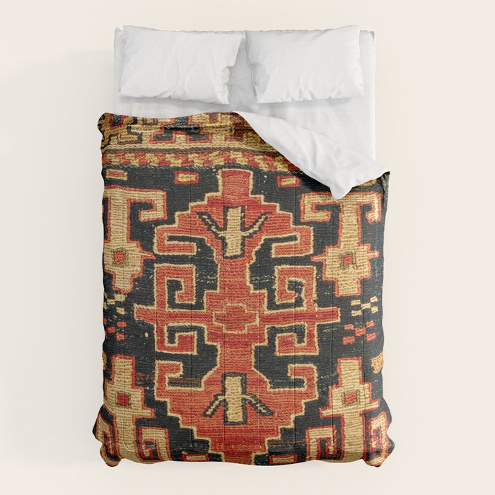 Shahsavan Sumakh Northwest Persian Azerbaijan Bag Print Comforter Gallery Image 6