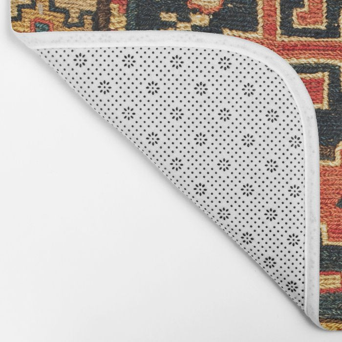 Shahsavan Sumakh Northwest Persian Azerbaijan Bag Print Bath Mat Gallery Image 2