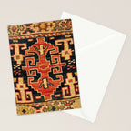 Shahsavan Sumakh Northwest Persian Azerbaijan Bag Print Stationery Card Gallery Image 2