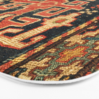 Shahsavan Sumakh Northwest Persian Azerbaijan Bag Print Bath Mat Gallery Image 3