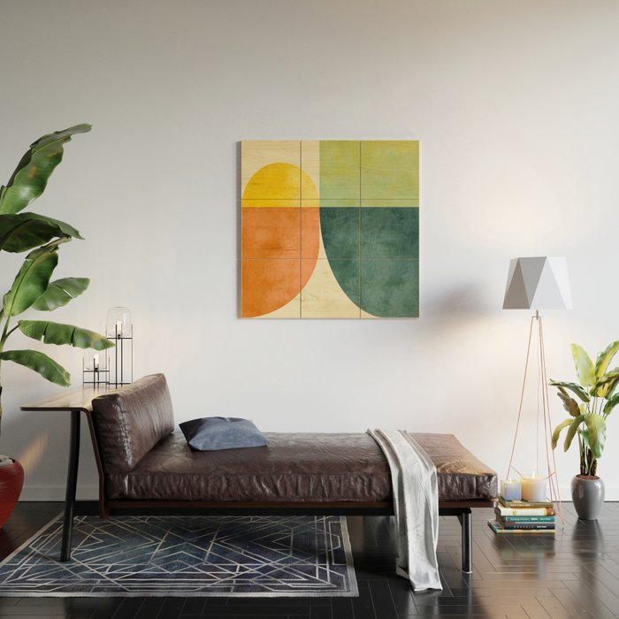 Abstract minimalism 8 Wood Wall Art Gallery Image 2