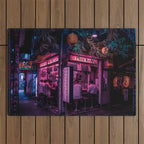 Ramen Corner in Tokyo Outdoor Rug Gallery Image 1