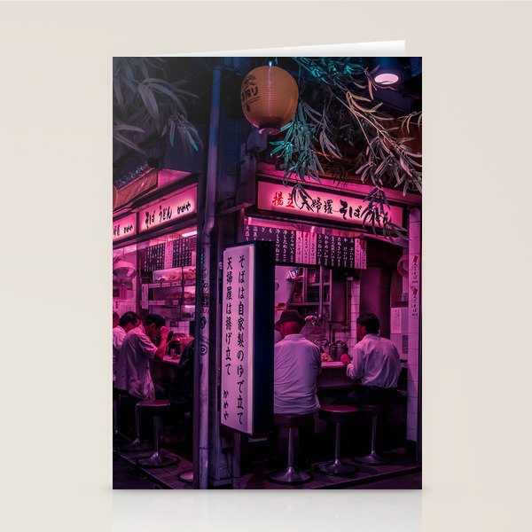 Ramen Corner in Tokyo Stationery Card Gallery Image 2