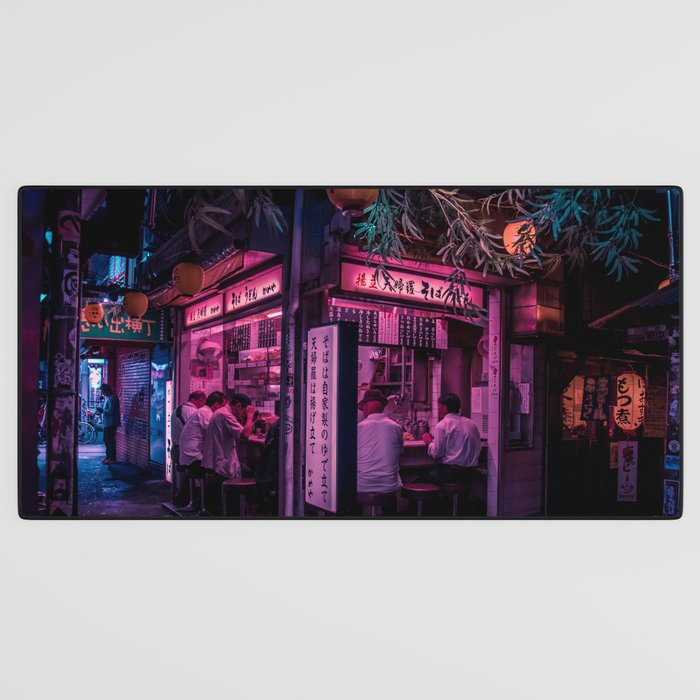 Ramen Corner in Tokyo Desk Mat Gallery Image 3