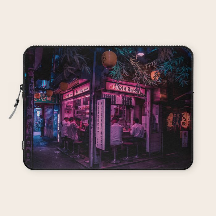 Ramen Corner in Tokyo Laptop Sleeve Gallery Image 1