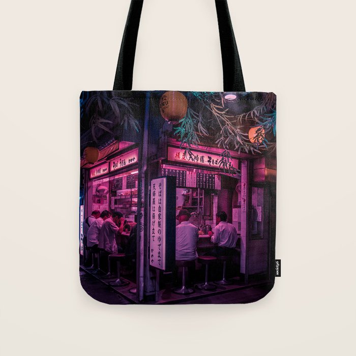 Ramen Corner in Tokyo Tote Bag Gallery Image 1