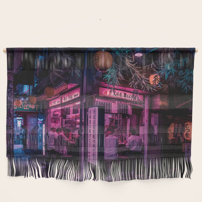 Ramen Corner in Tokyo Wall Hanging Gallery Image 1
