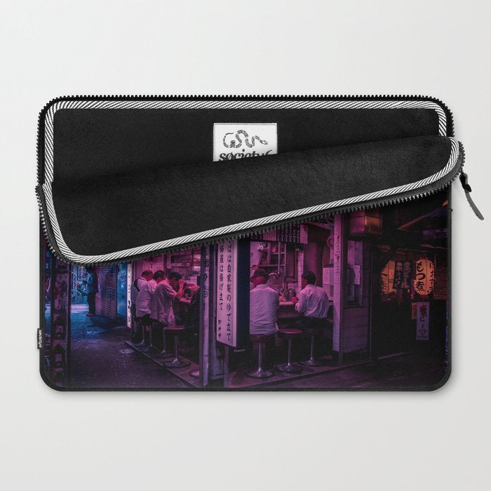 Ramen Corner in Tokyo Laptop Sleeve Gallery Image 2