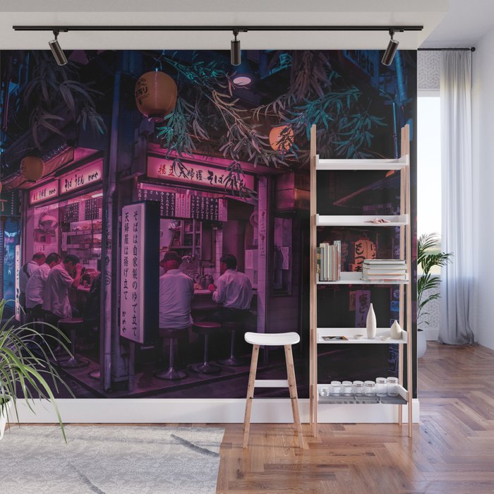 Ramen Corner in Tokyo Wall Mural