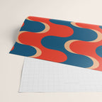 Retro groovy vintage 70s pattern Wrapping Paper Gallery Image 2