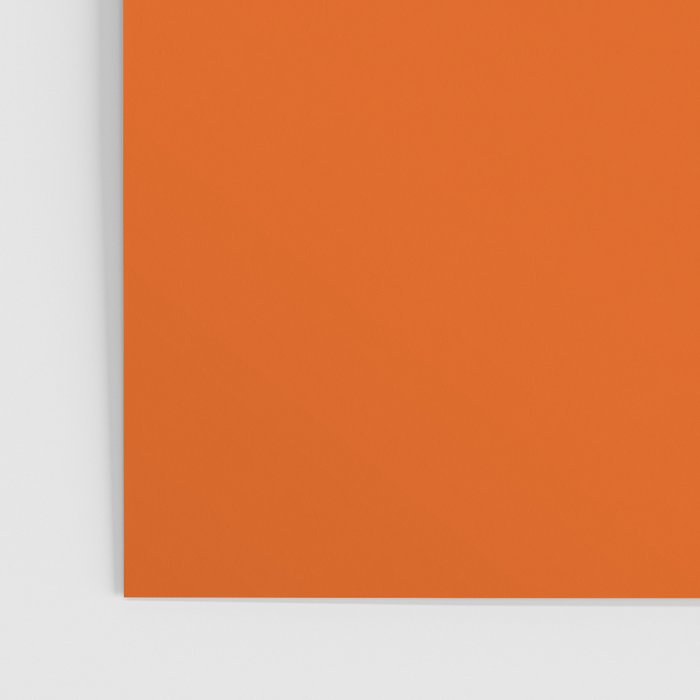 Orange Soda Solid Summer Party Color Poster Gallery Image 3