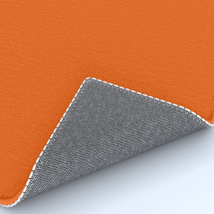 Orange Soda Solid Summer Party Color Rug Gallery Image 4