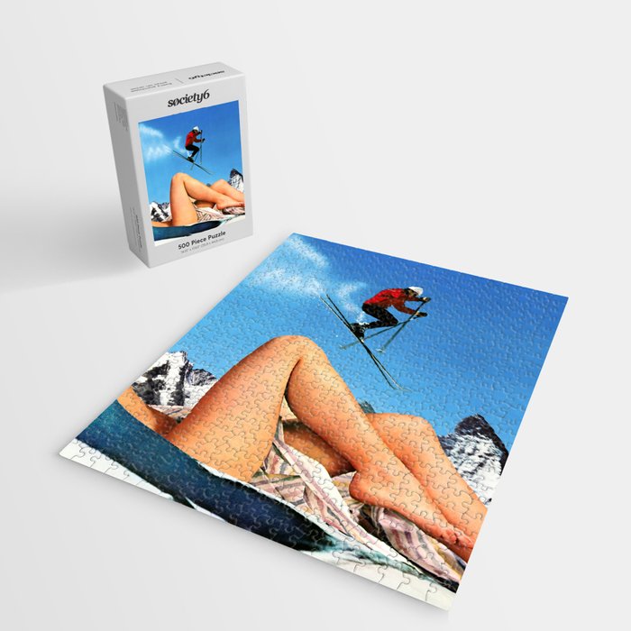 Skiing Time! Jigsaw Puzzle Gallery Image 2