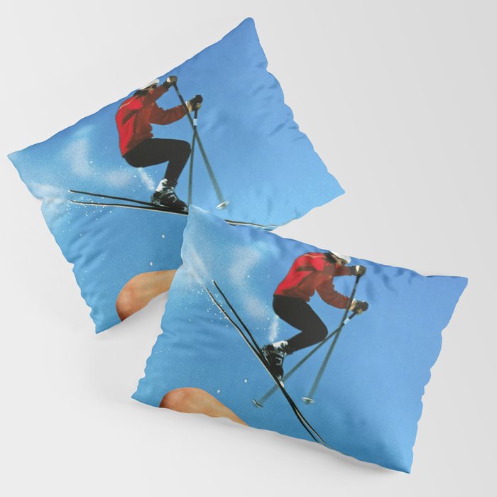 Skiing Time! Pillow Sham Gallery Image 3