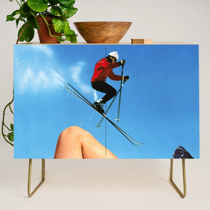 Skiing Time! Credenza Gallery Image 1