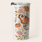 William Morris Inspired Butterfly Travel Mug Gallery Image 3
