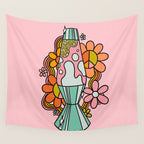 Aquarius Lava Lamp Wall Tapestry Gallery Image 4