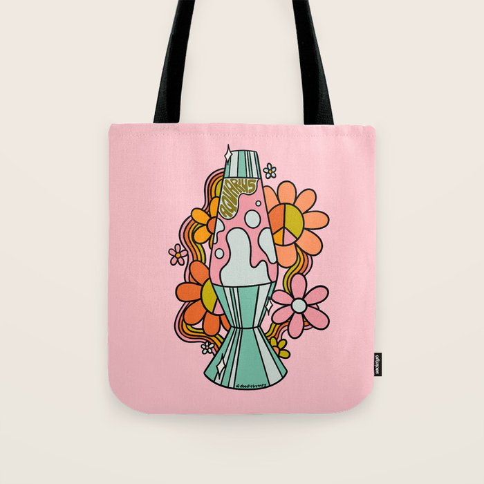 Aquarius Lava Lamp Tote Bag Gallery Image 1
