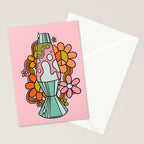 Aquarius Lava Lamp Stationery Card Gallery Image 2