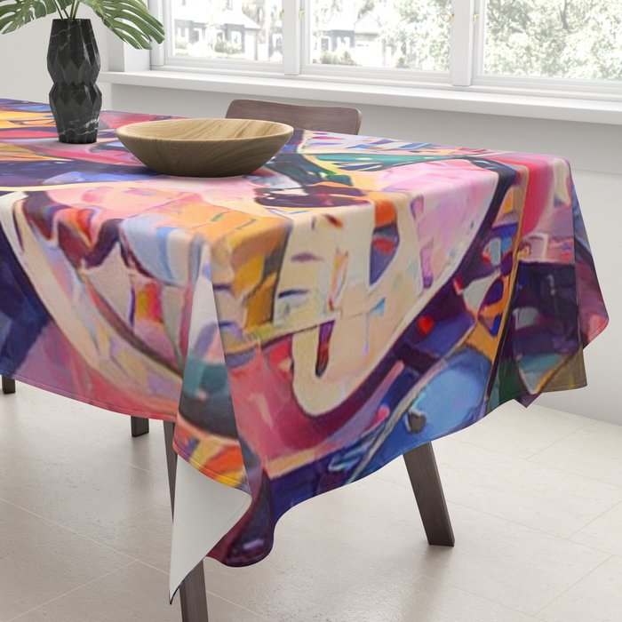 Colorful Kandinsky Tablecloth Gallery Image 3