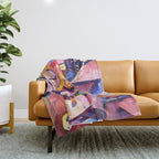 Colorful Kandinsky Throw Blanket Gallery Image 1