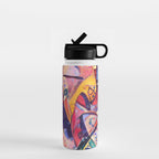 Colorful Kandinsky Water Bottle Gallery Image 1