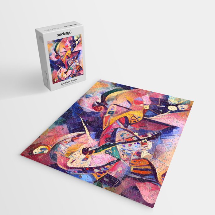 Colorful Kandinsky Jigsaw Puzzle Gallery Image 2