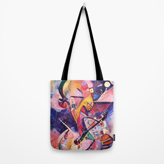 Colorful Kandinsky Tote Bag Gallery Image 2