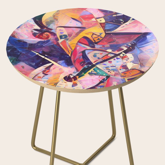 Colorful Kandinsky Side Table Gallery Image 2