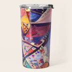 Colorful Kandinsky Travel Mug Gallery Image 2