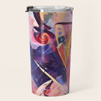 Colorful Kandinsky Travel Mug Gallery Image 3