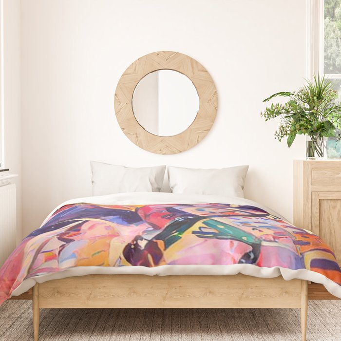 Colorful Kandinsky Duvet Cover Gallery Image 3