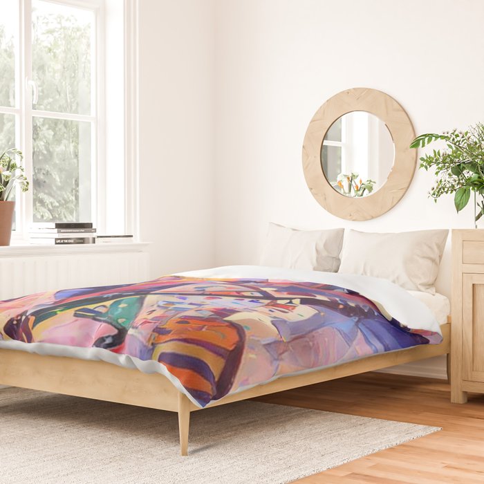 Colorful Kandinsky Duvet Cover Gallery Image 2