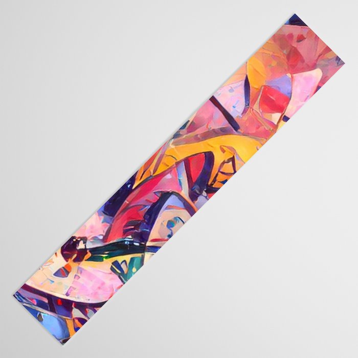 Colorful Kandinsky Table Runner Gallery Image 3